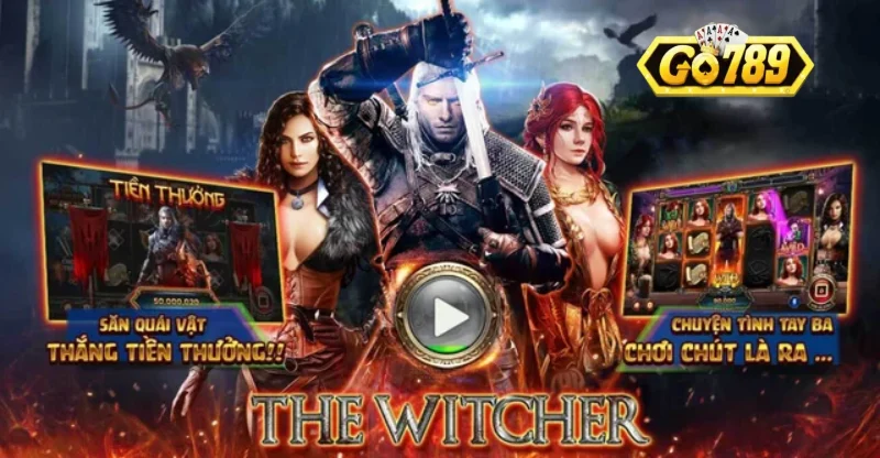 Tổng quát về game slot The Witcher Go789